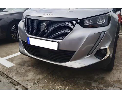 Накладки на противотуманные фары (2 шт, нержавейка) для Peugeot 2008 2019- гг