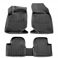 Резиновые коврики Stingray 3D (5 шт) для Peugeot 2008 2019- гг