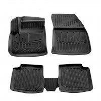 Резиновые коврики Stingray 3D (Electro, 5 шт) для Peugeot 2008 2019- гг