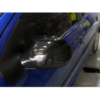 Накладки на зеркала BMW-Style (2 шт) для Peugeot 206