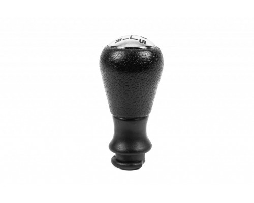 Ручка КПП 2403.AP (черная-2023хром) для Peugeot 206