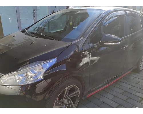 Накладки на зеркала BMW-Style (2 шт) для Peugeot 208 2012-2019 гг