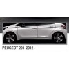 Молдинг дверной (4 шт, нерж) для Peugeot 208 - 50715-11