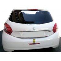 Кромка багажника (нерж.) для Peugeot 208