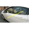 Молдинг стекол (4 шт, нерж) для Peugeot 208 - 50439-11