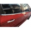 Молдинг стекол (4 шт, нерж) для Peugeot 208 - 50439-11