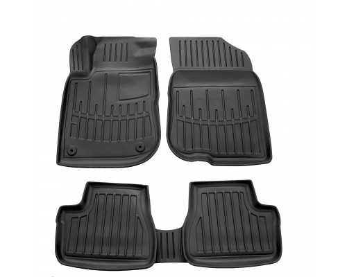 Килимки Stingray 3D (5 шт) для Peugeot 208 2012-2019 рр