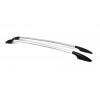 Рейлинги OmsaLine Solid (2 шт, серые) для Peugeot 3008 2016-2023 гг