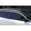 Ветровики с хромом (4 шт, Sunplex Chrome) для Peugeot 3008 2016+ - 80675-11