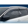 Вітровики з хромом (4 шт, Sunplex Chrome) для Peugeot 3008 2016+ - 80675-11