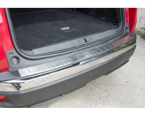 Накладка на задній бампер OmsaLine (нерж) для Peugeot 3008 2016+ - 56815-11