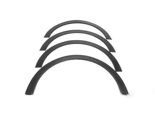 Накладки на арки (4 шт, чорні) 2012-2016, ABS-пластик для Peugeot 301 - 79324-11