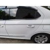 Окантовка стекол (нерж) 6 шт, Carmos (с квартиркой) для Peugeot 301