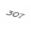 Надпись 307 (105мм на 30мм) для Peugeot 307