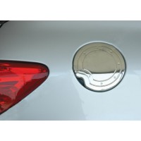 Накладка на лючок бензобака (нерж.) для Peugeot 307