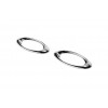 Окантовка поворотника LIbao (2 шт, пластик) для Peugeot 307 2001-2008 гг
