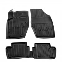 Резиновые коврики Stingray 3D (5 шт) для Peugeot 307 2001-2008 гг