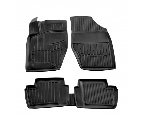 Резиновые коврики Stingray 3D (5 шт) для Peugeot 307 2001-2008 гг