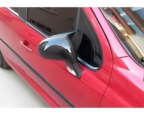 Накладки на зеркала BMW-Style (2 шт) для Peugeot 308 2007-2013 гг