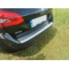 Накладка на задний бампер Carmos (SW, нерж) для Peugeot 308 2014+ - 79047-11