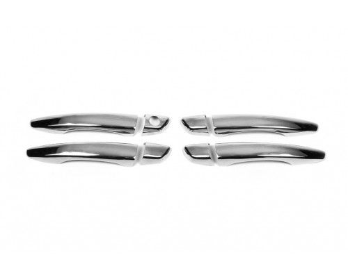 Накладки на ручки Carmos (4 шт, нерж) для Peugeot 308 2014-2021 гг.