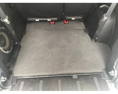 Коврик багажника (EVA, полиуретановый, черный) 7-местный С сабвуфером для Peugeot 4007 - 78012-11