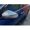 Накладки на зеркала (2 шт, нерж.) для Peugeot 5008 2016-2023 гг