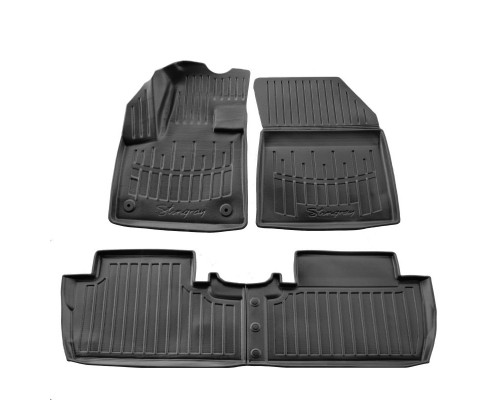 Коврики Stingray 3D (4 шт) для Peugeot 5008 2016-2023 гг