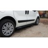 Бічні пороги Рейнбоу Блек (2 шт, алюміній) для Peugeot Bipper 2008+ - 51823-11