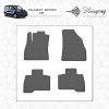 Гумові килимки (Stingray) 4 шт, Premium - без запаху гуми для Peugeot Bipper 2008+ - 51505-11