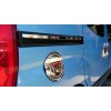 Молдинг під зсувні двері (2 шт, нерж.) OmsaLine - Італійська нержавіюча сталь для Peugeot Bipper 2008+ - 56499-11