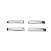 Накладки на ручки та окантовка (8 шт, нерж) OmsaLine - Італійська нержавіюча сталь для Peugeot Bipper 2008+ - 53949-11