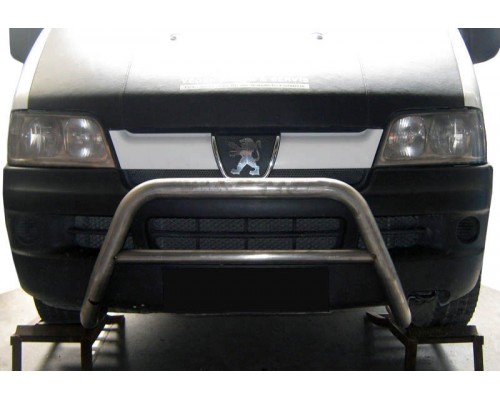 Кенгурятник WT005 (нерж.) для Peugeot Boxer 1994-2006