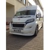 Передня накладка 2014-2022︎ (вузька з LED, під фарбування) для Peugeot Boxer 2006+ та 2014+