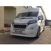 Передня накладка 2014-2022︎ (вузька з LED, під фарбування) для Peugeot Boxer 2006+ та 2014+