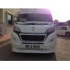 Передня накладка 2014-2022︎ (вузька з LED, під фарбування) для Peugeot Boxer 2006+ та 2014+