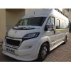 Передня накладка 2014-2022︎ (вузька з LED, під фарбування) для Peugeot Boxer 2006+ та 2014+