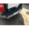 Peugeot Expert 2017+ Накладка на задний бампер с загибом OmsaLine (нерж) Короткая / Средняя базы - 62219-11