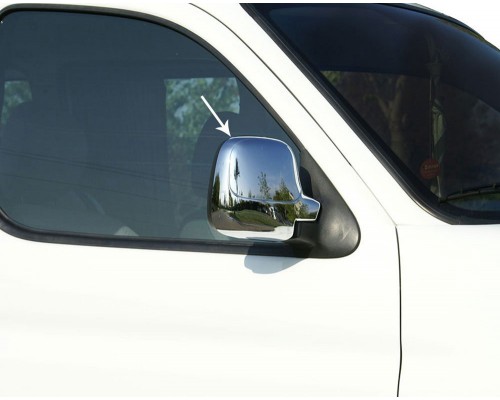 Накладки на зеркала (2 шт, пласт) для Peugeot Partner 1996-2008 - 49480-11