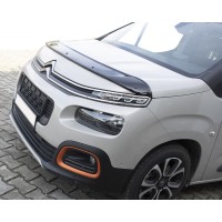 Дефлектор капота (EuroCap) для Peugeot Partner/Rifter 2019+