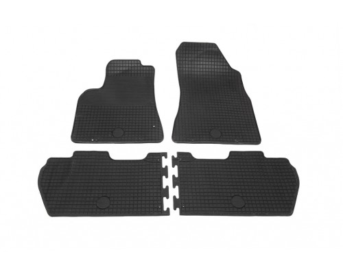 Резиновые коврики (4 шт, Doma) для Peugeot Partner Tepee 2008-2018 - 50040-11