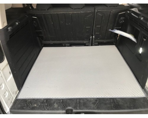 Коврик багажника (EVA, серый) Длинная база для Peugeot Partner Tepee 2008-2018 - 76000-11
