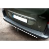 Накладки на задний бампер ABS (пласт.) для Peugeot Partner Tepee 2008-2018 - 56980-11