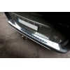 Накладки на задний бампер Коротка (нерж.) для Peugeot Partner Tepee 2008-2018 - 80121-11