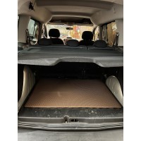 Коврик багажника (EVA, кирпичный) Длинная база для Peugeot Partner Tepee 2008-2018