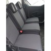 Авточохли (шкірозамінник+тканина, Premium) Повний салон для Peugeot Partner Tepee 2008-2018 - 79613-11