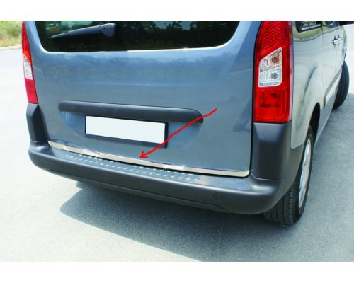 Край багажника (нерж.) для Peugeot Partner Tepee 2008-2018 - 49073-11