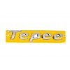Надпись Tepee (130мм на 25мм) для Peugeot Partner Tepee 2008-2018