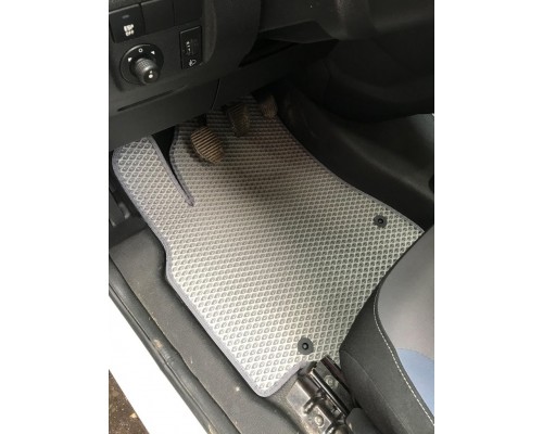 Коврики EVA (серые) Передние (2 шт) для Peugeot Partner Tepee 2008-2018 - 75944-11