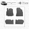 Гумові килимки (Stingray) 4 шт, Premium - без запаху гуми для Peugeot Partner Tepee 2008-2018 - 53987-11